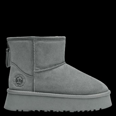 PANTUFLA BOTIN MUJER PANAMA JACK - L730 | GRIS - 1