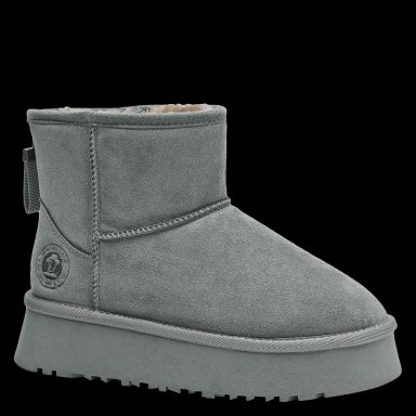 PANTUFLA BOTIN MUJER PANAMA JACK - L730 | GRIS - 2