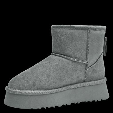 PANTUFLA BOTIN MUJER PANAMA JACK - L730 | GRIS - 4