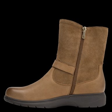 BOTA CASUAL MUJER 16 HRS - L086 | MARRON CLARO - 4