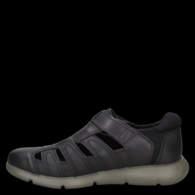 SANDALIA CASUAL HOMBRE 16 HRS - 16H0050 | NEGRO - 4