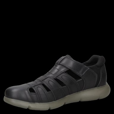 SANDALIA CASUAL HOMBRE 16 HRS - 16H0050 | NEGRO - 5