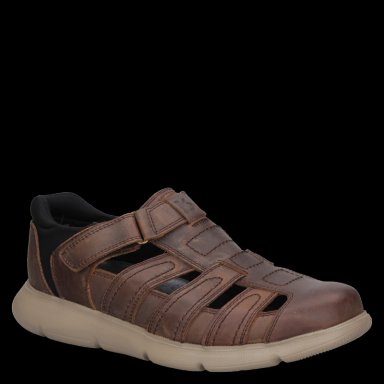 SANDALIA CASUAL HOMBRE 16 HRS - 16H0050 | NEGRO - 6