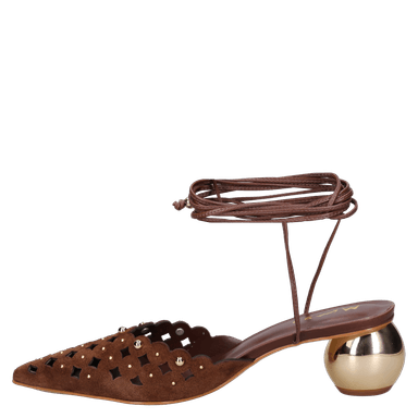ZAPATO FORMAL MUJER MINGO - MIM0080 | MARRON - 4