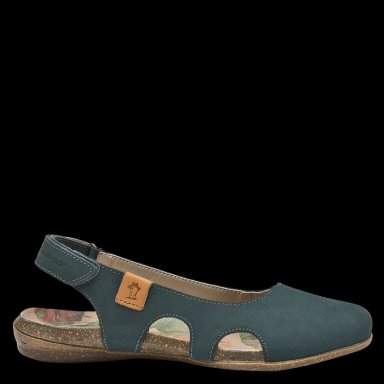 SANDALIA CASUAL MUJER PANAMA JACK - W737 | AZUL CLARO - 2