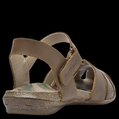SANDALIA CASUAL MUJER PANAMA JACK - W739 | MARRON OSCURO - 5