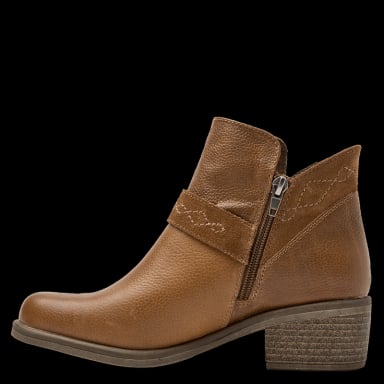 BOTIN CASUAL MUJER BRUNO ROSSI - J639 | MARRON CLARO - 4