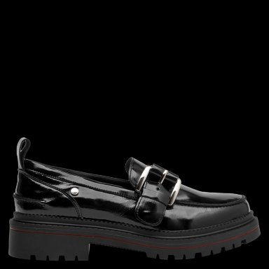 MOCASIN CASUAL MUJER POLLINI - POM0247 | NEGRO - 7