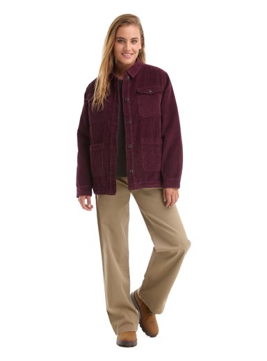 CHAQUETA MUJER COTELE  CHIPORRO PANAMA JACK - L984 | BORDO - 7