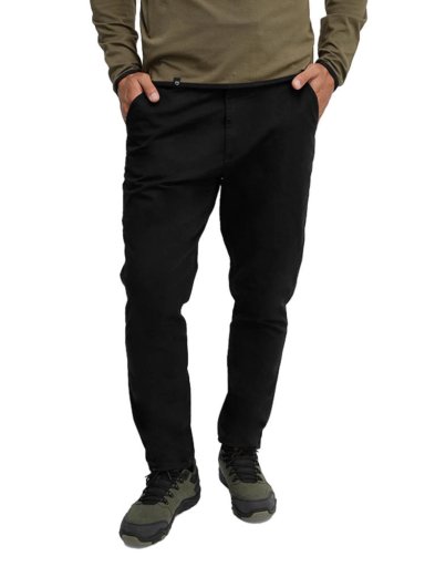 PANTALON HOMBRE AJUSTABLE RELAXED PJACK - H967 | NEGRO - 1