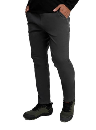 PANTALON HOMBRE AJUSTABLE RELAXED PJACK - H967 | GRIS - 4