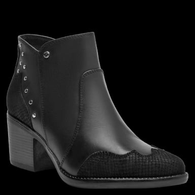 BOTIN CASUAL MUJER POLLINI - POM0283 | NEGRO - 1