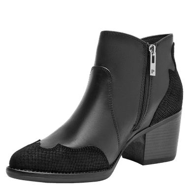 BOTIN CASUAL MUJER POLLINI - POM0283 | NEGRO - 5