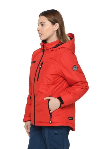 PARKA WATERPROOF CASUAL MUJER PANAMA JACK - J971 | ROJO - 5