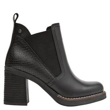 BOTIN CASUAL MUJER POLLINI - POM0250 | NEGRO - 1