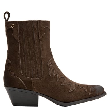 BOTIN CASUAL MUJER POLLINI - POM0278 | MARRON - 1