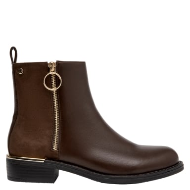 BOTIN CASUAL MUJER BRUNO ROSSI - BRM0366 | MARRON - 1