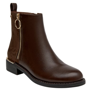 BOTIN CASUAL MUJER BRUNO ROSSI - BRM0366 | MARRON - 2