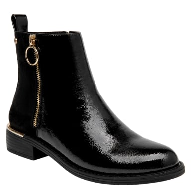 BOTIN CASUAL MUJER BRUNO ROSSI - BRM0366 | NEGRO - 6