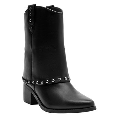 BOTA CASUAL MUJER POLLINI - POM0140 | NEGRO - 2