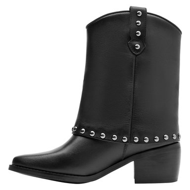 BOTA CASUAL MUJER POLLINI - POM0140 | NEGRO - 4