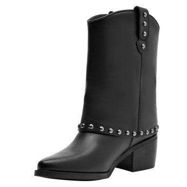 BOTA CASUAL MUJER POLLINI - POM0140 | NEGRO - 5
