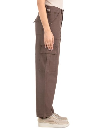 PANTALON MUJER CARGO VESTIR CASUAL PANAMA JACK - PJM012M | MARRON - 3