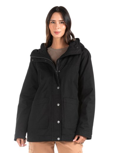CHAQUETA MUJER CANVAS CHIPORRO PANANA JACK- PJM011M | NEGRO - 1