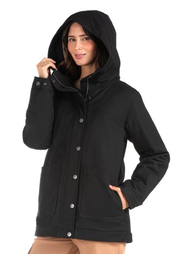 CHAQUETA MUJER CANVAS CHIPORRO PANANA JACK- PJM011M | NEGRO - 4