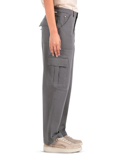 PANTALON MUJER CARGO VESTIR CASUAL PANAMA JACK - PJM012M | GRIS - 3