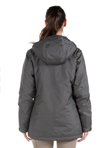 PARKA MUJER IMPERMEABLE LARGA OUTDOOR PANAMA JACK - PJM008M | GRIS - 2