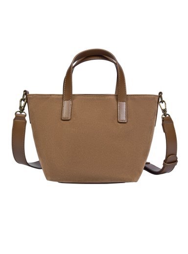 CARTERA BANDOLERA EFECTO GAMUZA ZAPPA - ZAM021X | MARRON CLARO - 3