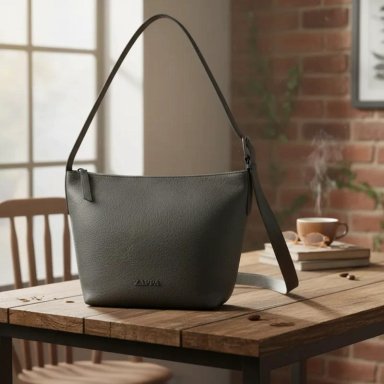 CARTERA BANDOLERA LIVIANA CASUAL ZAPPA - ZAM024X | GRIS OSCURO - 7