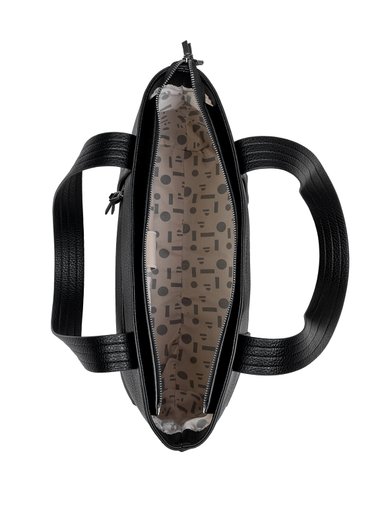 CARTERA TOTE CASUAL POLLINI - POM028X | NEGRO - 5