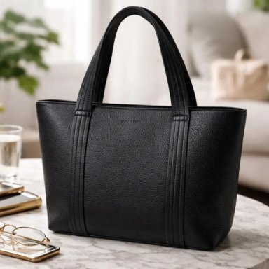 CARTERA TOTE CASUAL POLLINI - POM028X | NEGRO - 6
