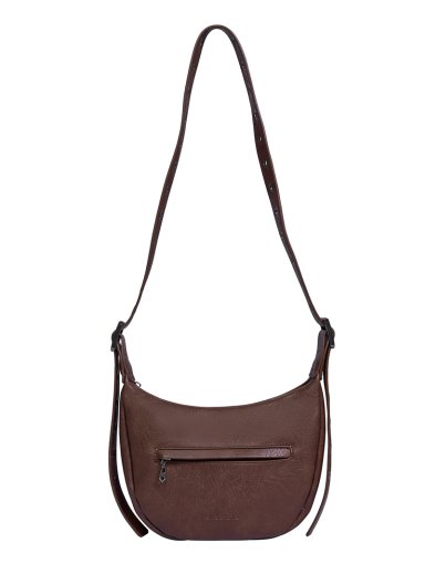 CARTERA BANDOLERA CASUAL ZAPPA - ZAM022X | MARRON OSCURO - 1