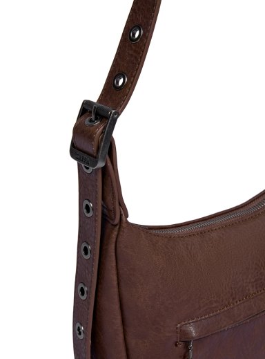 CARTERA BANDOLERA CASUAL ZAPPA - ZAM022X | MARRON OSCURO - 5
