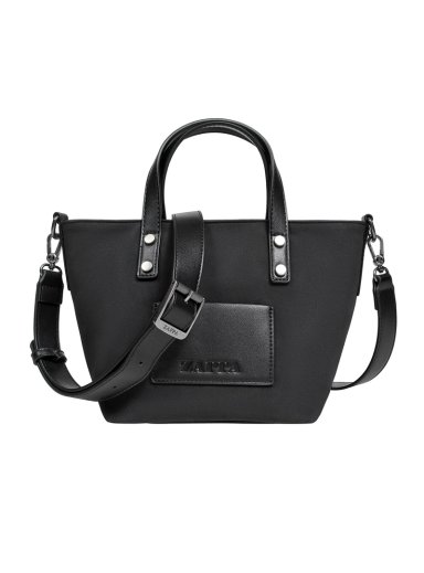 CARTERA BANDOLERA EFECTO GAMUZA ZAPPA - ZAM021X | NEGRO - 1
