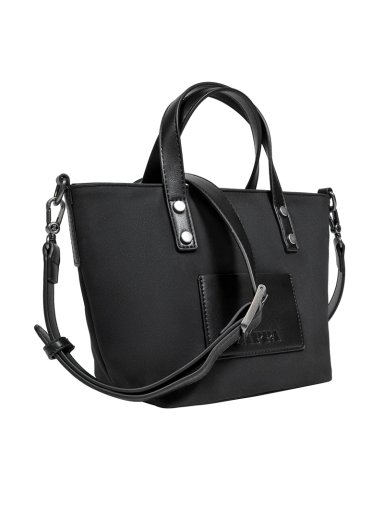 CARTERA BANDOLERA EFECTO GAMUZA ZAPPA - ZAM021X | NEGRO - 4