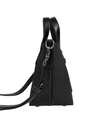 CARTERA BANDOLERA EFECTO GAMUZA ZAPPA - ZAM021X | NEGRO - 5
