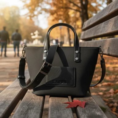 CARTERA BANDOLERA EFECTO GAMUZA ZAPPA - ZAM021X | NEGRO - 6