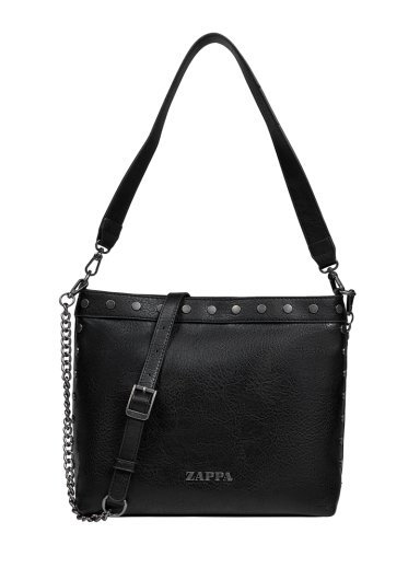 CARTERA TOTE DETALLE TACHAS ZAPPA - ZAM026X | NEGRO - 1