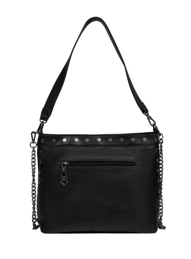 CARTERA TOTE DETALLE TACHAS ZAPPA - ZAM026X | NEGRO - 3