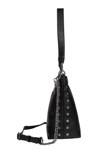 CARTERA TOTE DETALLE TACHAS ZAPPA - ZAM026X | NEGRO - 5