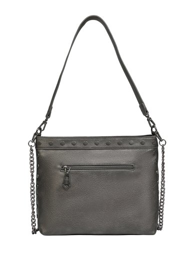 CARTERA TOTE DETALLE TACHAS ZAPPA - ZAM026X | NEGRO - 8