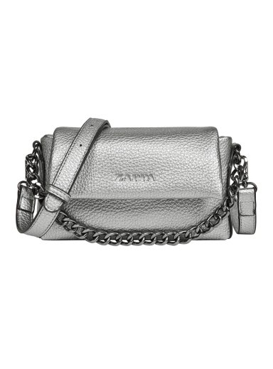 CARTERA BANDOLERA FIESTA ZAPPA - ZAM033X | PLATEADO - 1
