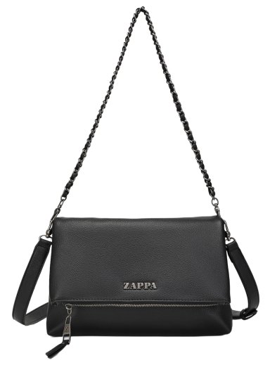 CARTERA BANDOLERA TIPO SOBRE CADENA ZAPPA - ZAM018X | NEGRO - 1
