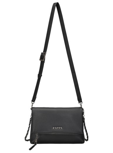 CARTERA BANDOLERA TIPO SOBRE CADENA ZAPPA - ZAM018X | NEGRO - 2