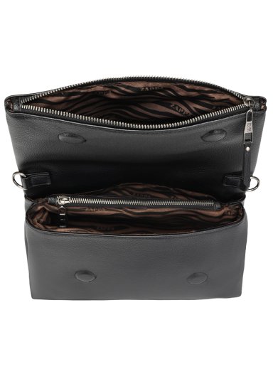 CARTERA BANDOLERA TIPO SOBRE CADENA ZAPPA - ZAM018X | NEGRO - 5
