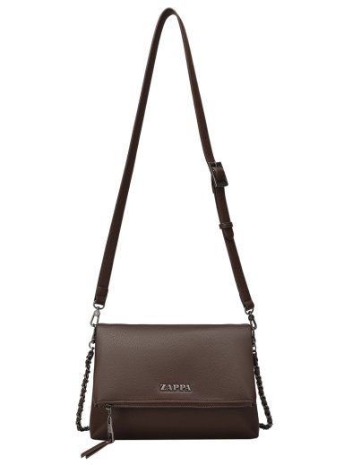CARTERA BANDOLERA TIPO SOBRE CADENA ZAPPA - ZAM018X | NEGRO - 7